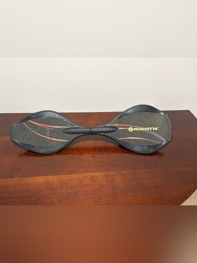 RipStik Classic Caster Board Black Waveboard 2 Wheel Casterboard Skateboard